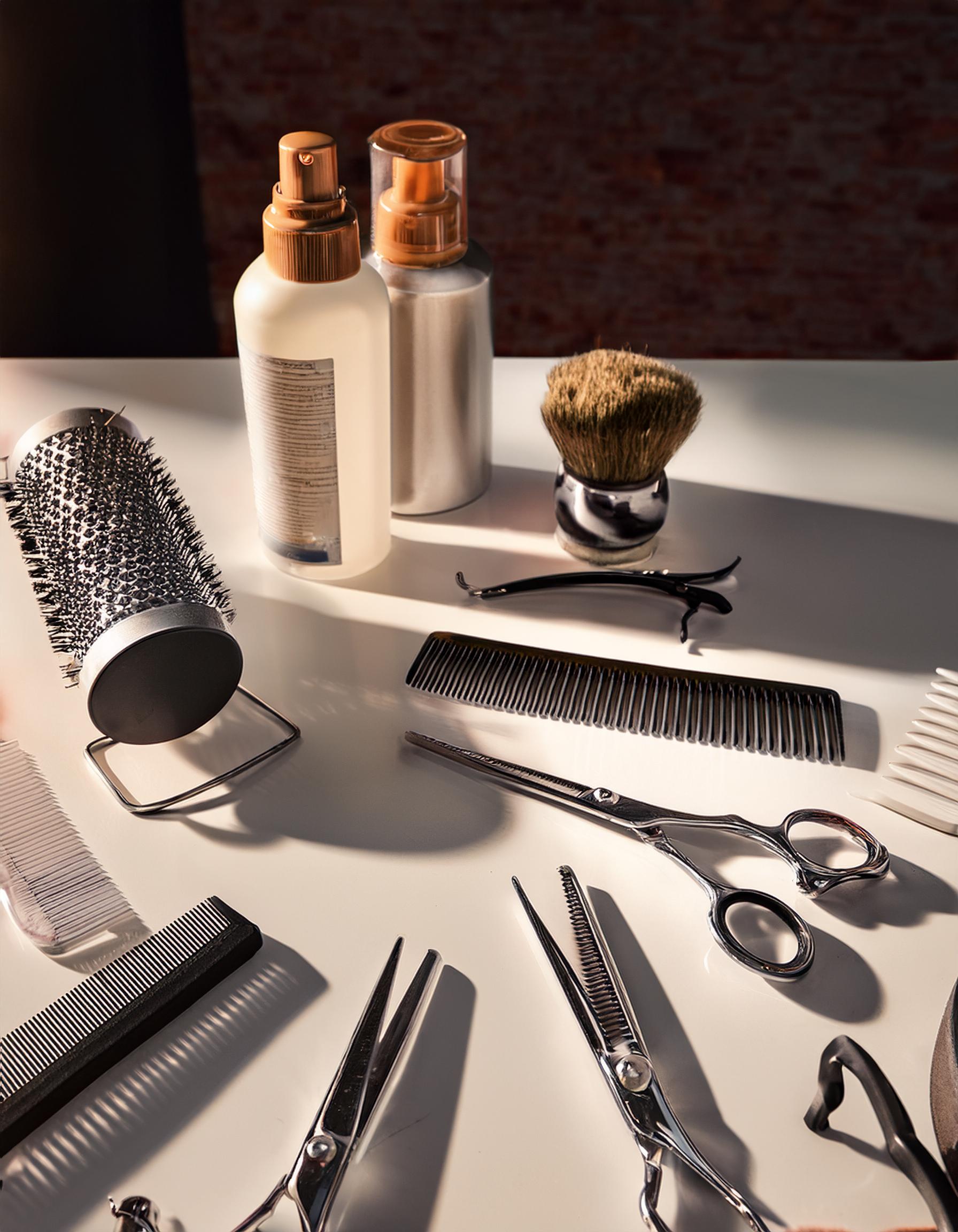 Kreatives Haarstyling mit klassischer Note