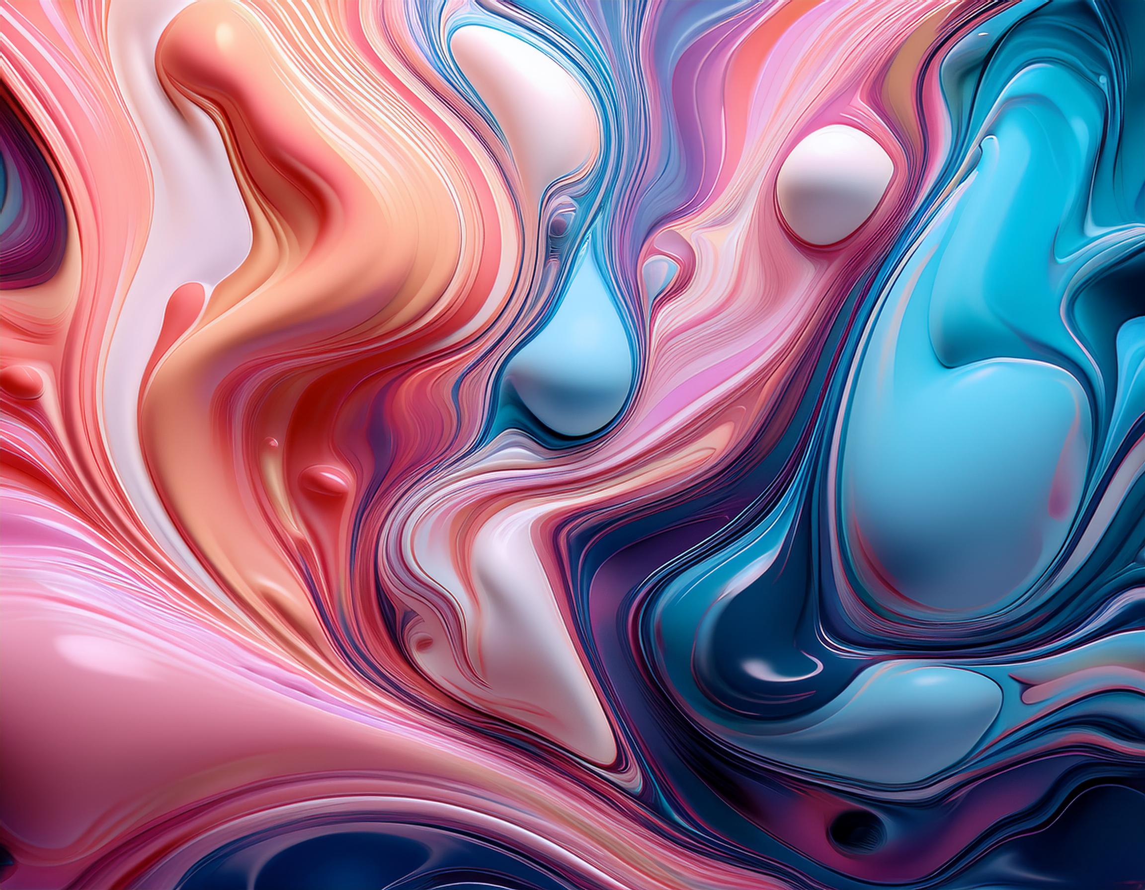 Kreative Farbtechnik und lebendige Coloration